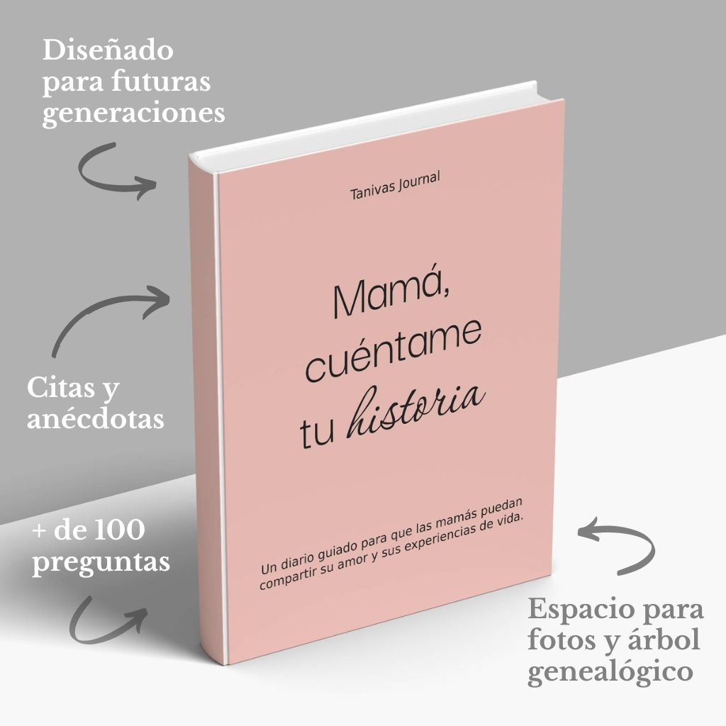 Diario guiado — Mamá, cuéntame tu historia